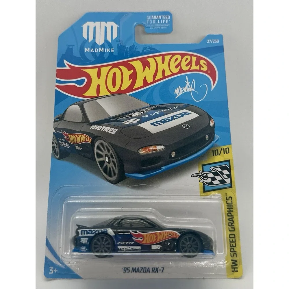 Hot Wheels '95 Mazda RX-7 Lot of 5 JDM Drift HW Turbo Speed Graphics NEW